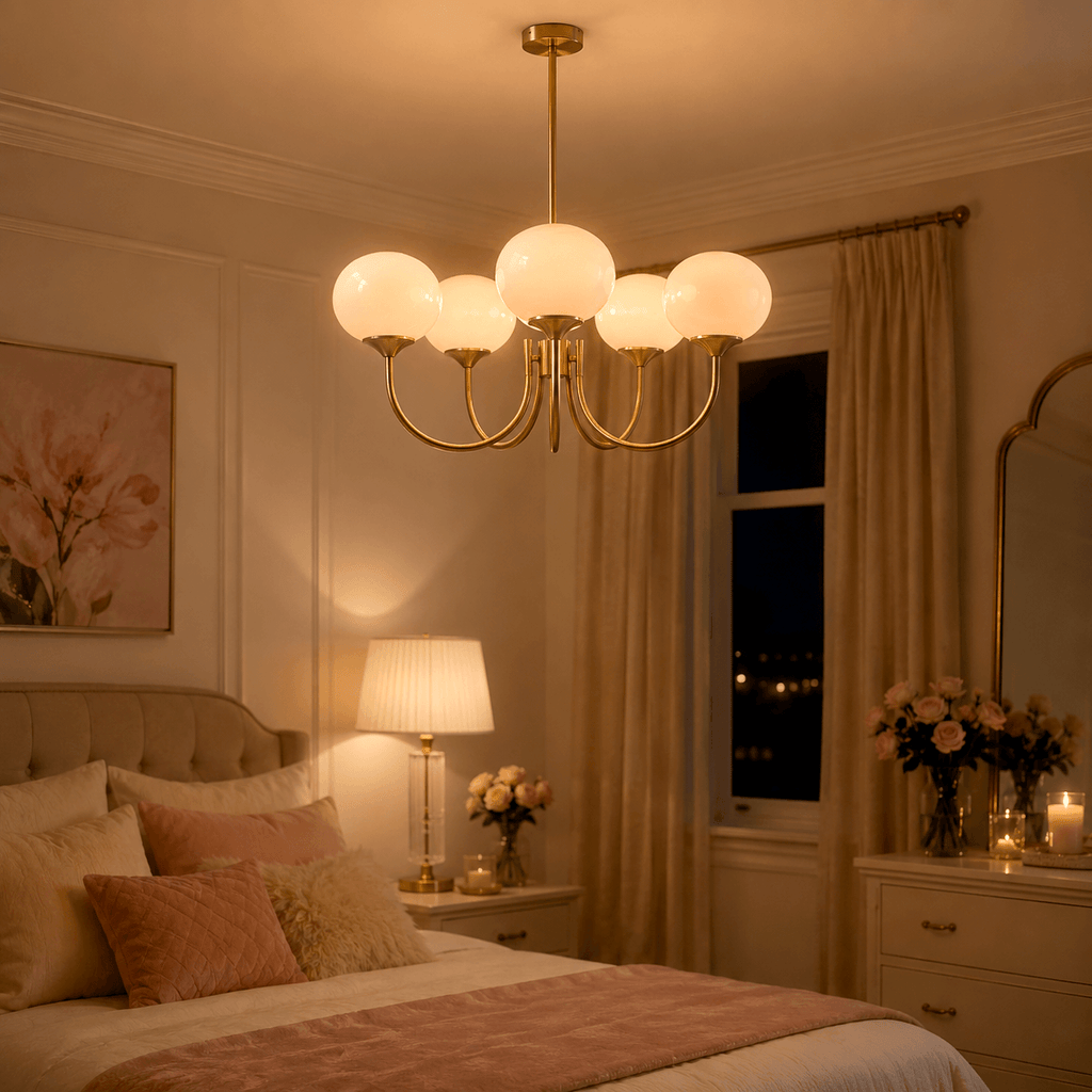 Marshmallow Chandelier
