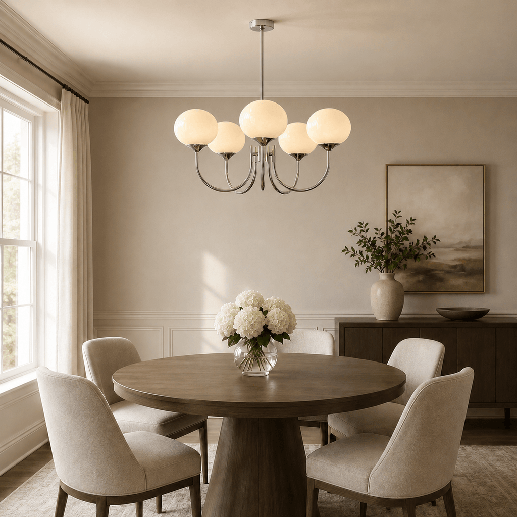 Marshmallow Chandelier