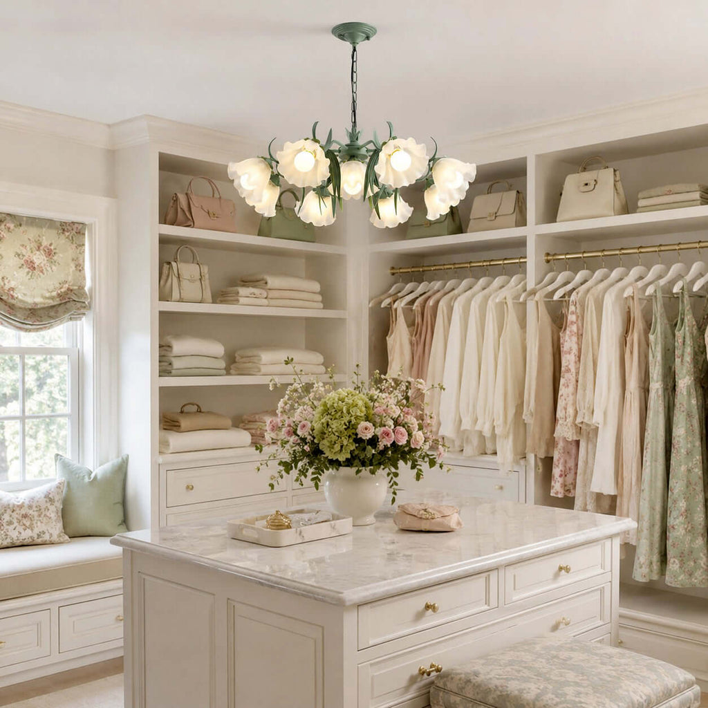 Maysea Lily Flower Chandelier