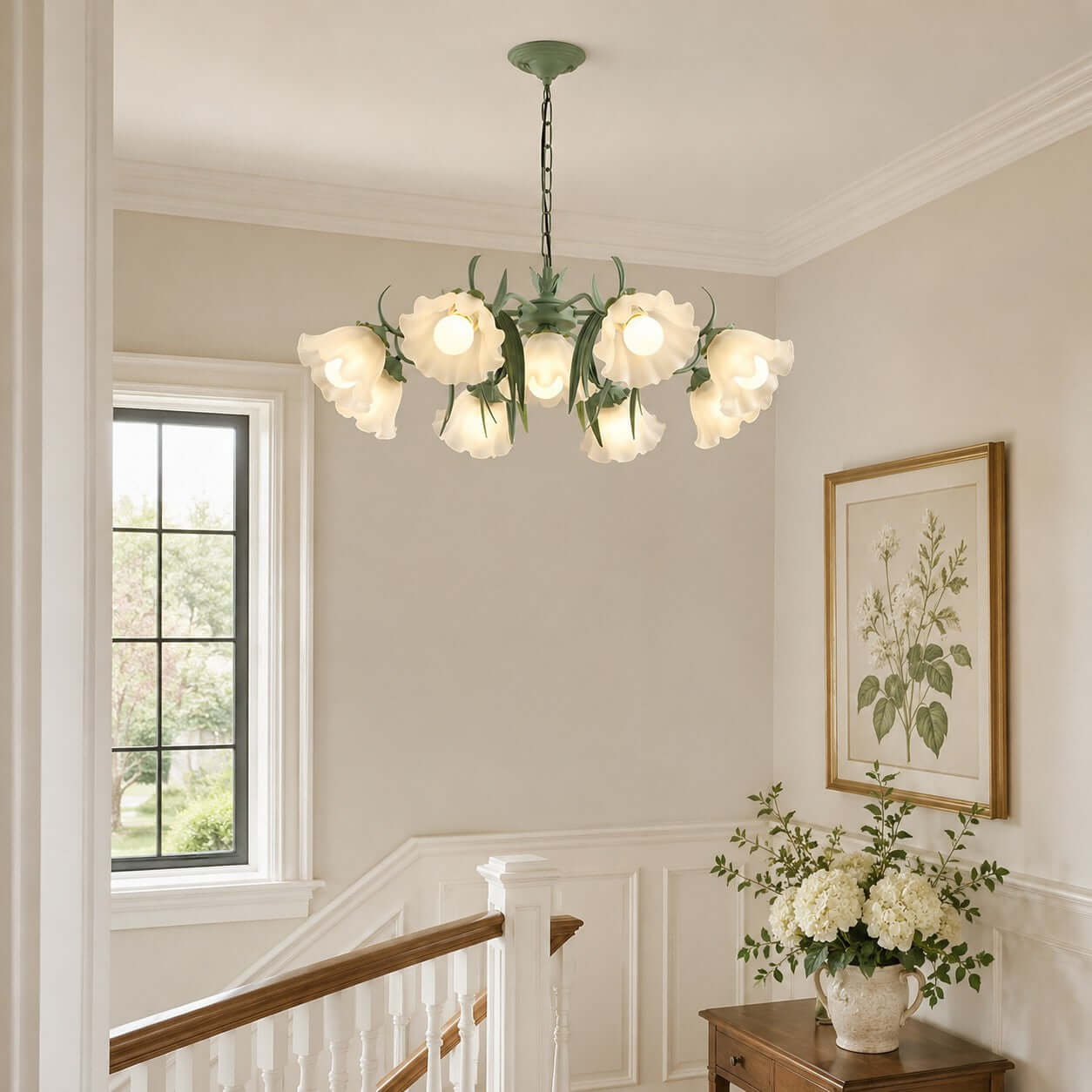 Maysea Lily Flower Chandelier