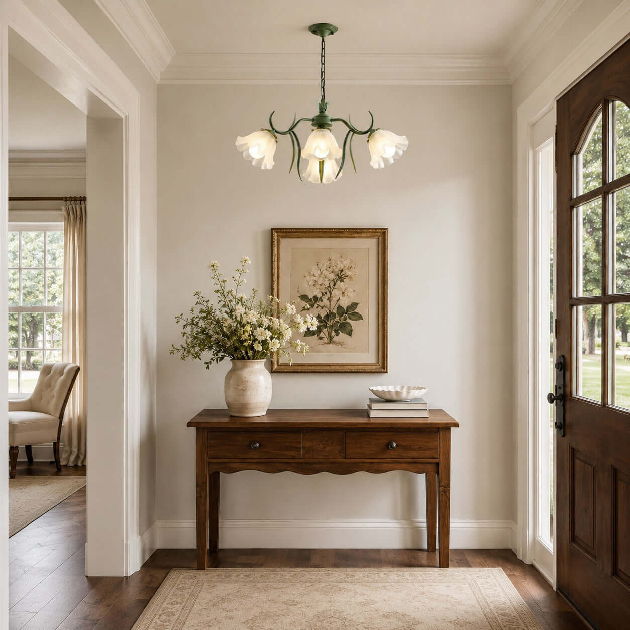 Maysea Lily Flower Chandelier