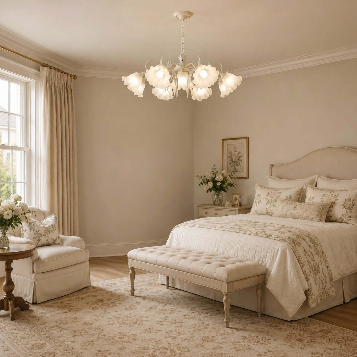Maysea Lily Flower Chandelier