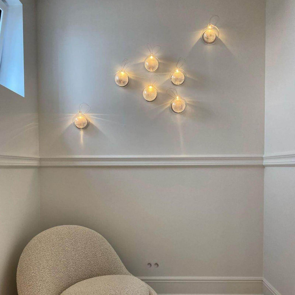 Mesh Glass Wall Sconce