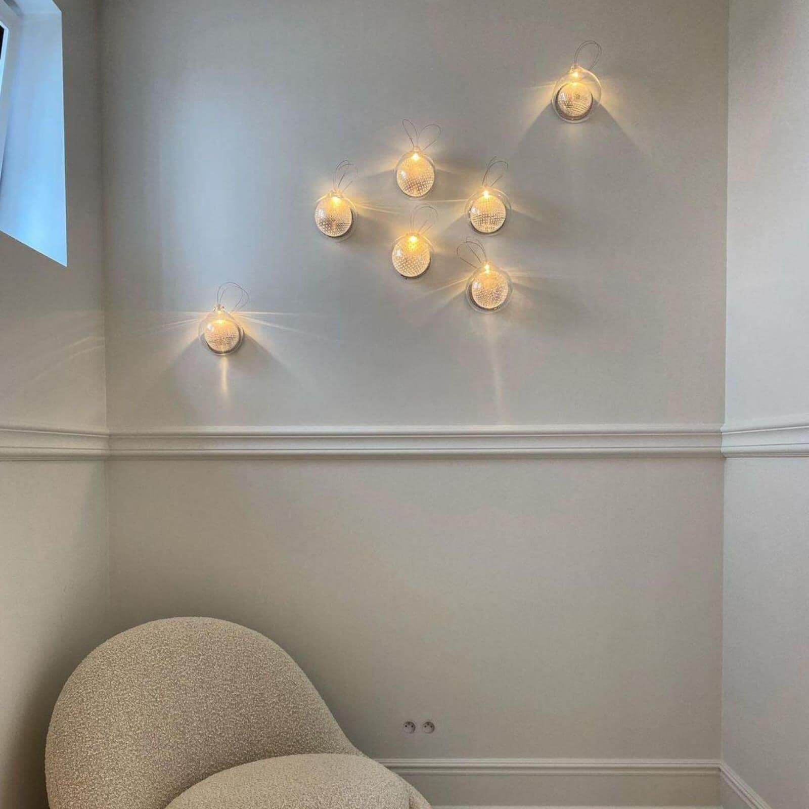 Mesh Glass Wall Sconce