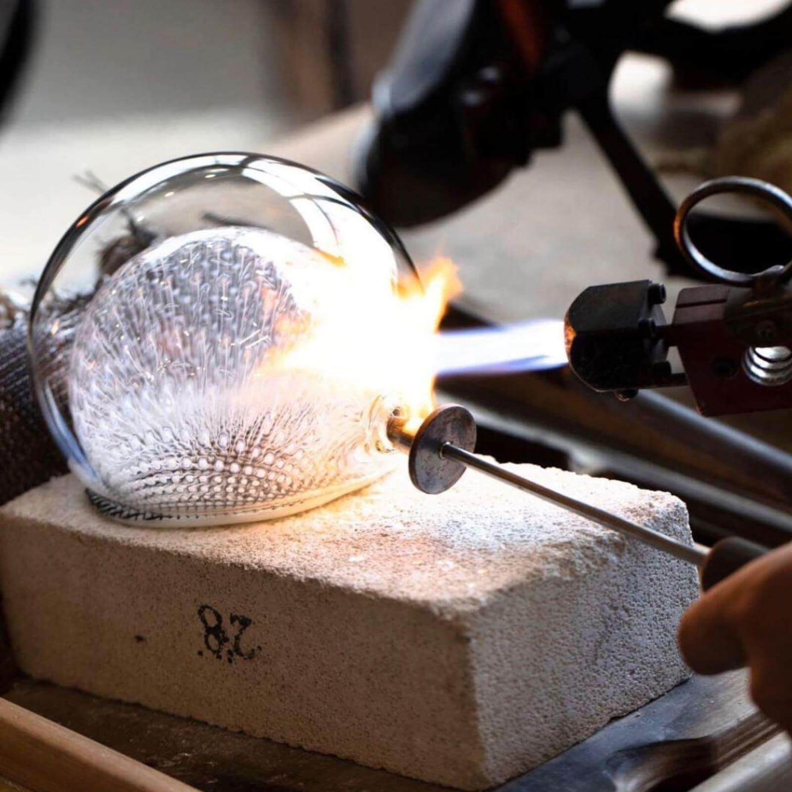 Mesh Glass Wall Sconce
