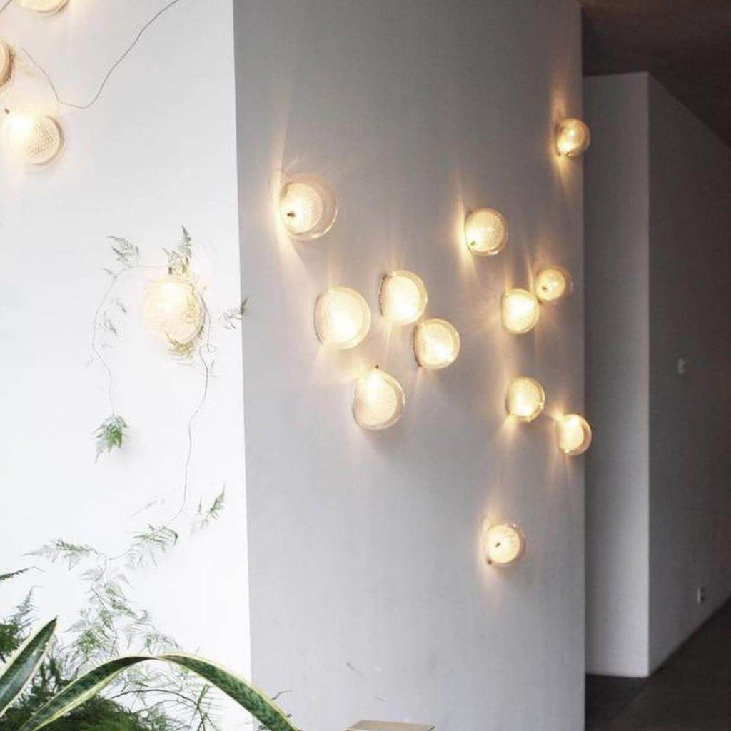 Mesh Glass Wall Sconce