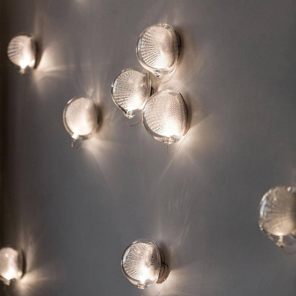 Mesh Glass Wall Sconce