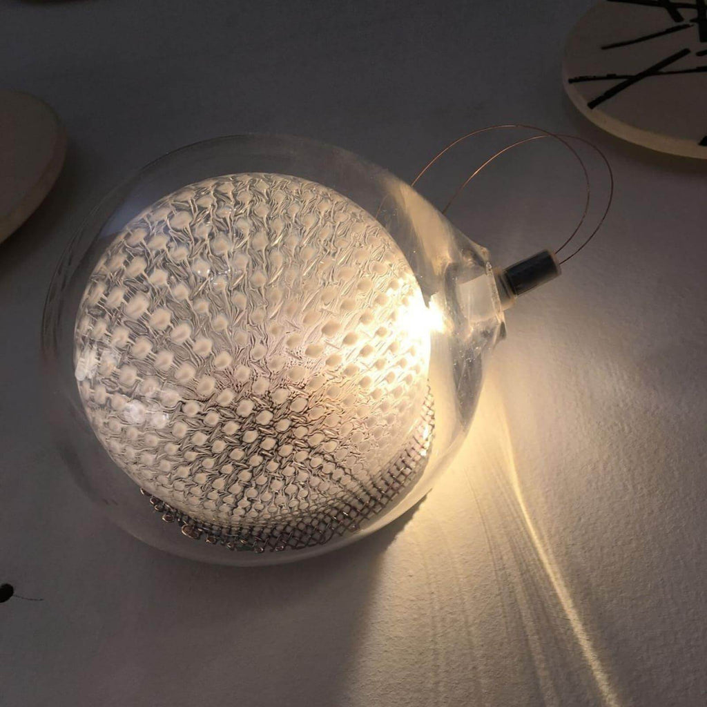 Mesh Glass Wall Sconce