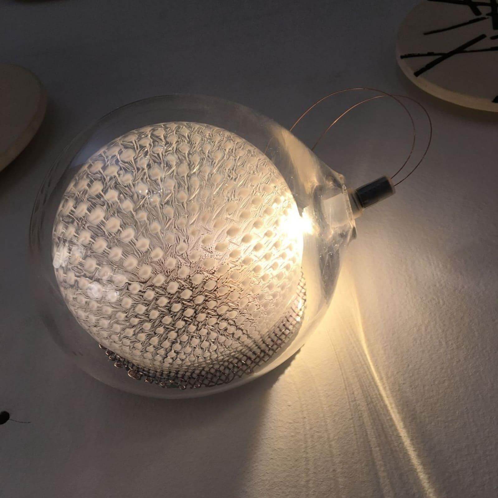 Mesh Glass Wall Sconce