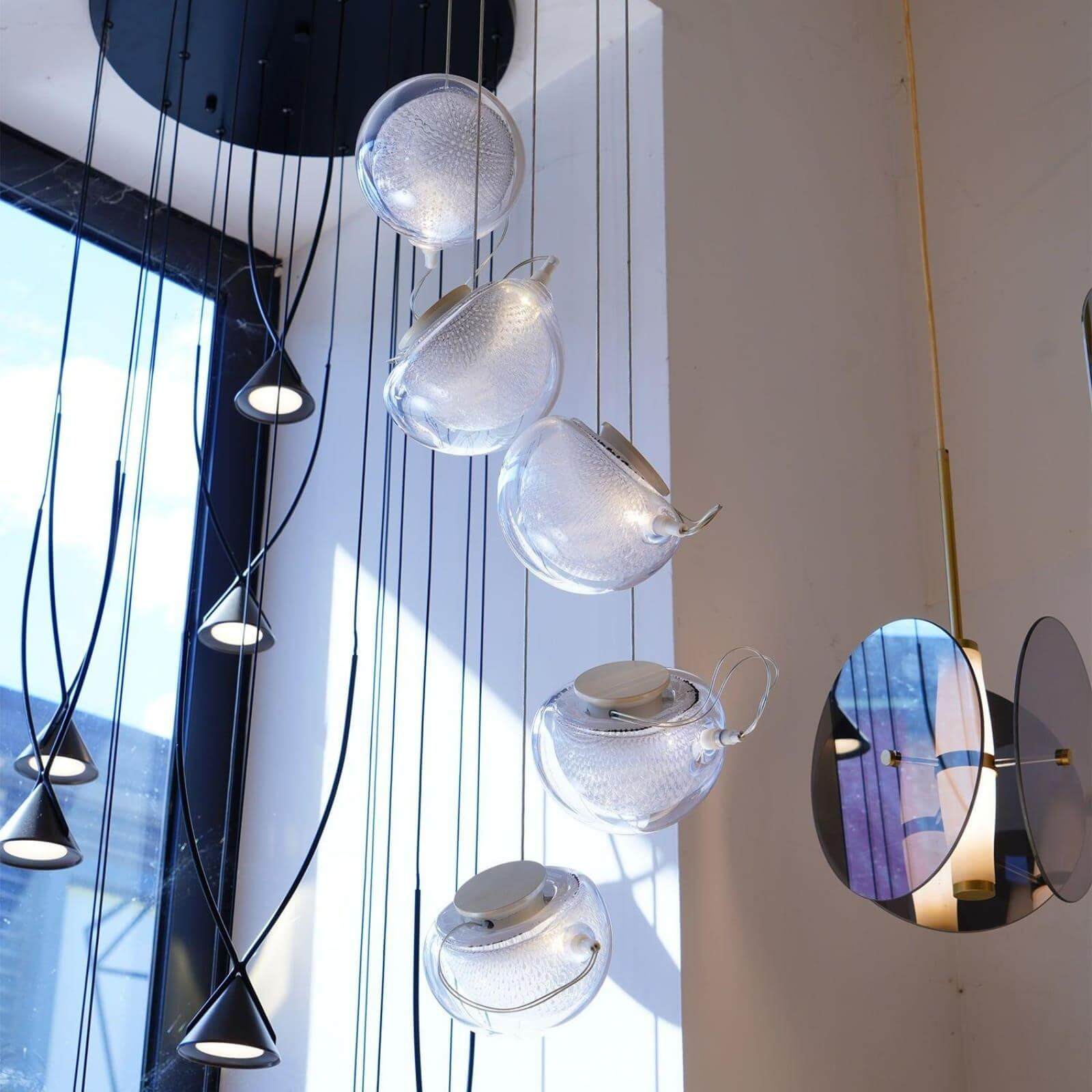 Mesh Glass Wall Sconce