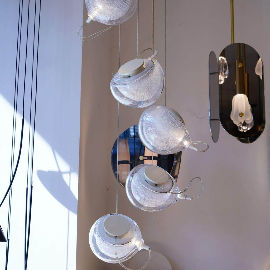 Mesh Glass Wall Sconce