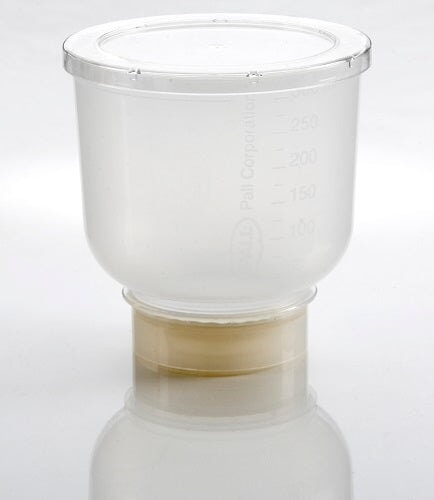 PALL 4828 MicroFunnel™ Filter Funnel with Supor® Membrane, 300 mL, 0.45 µm, White, Gridded, Sterile, Individually Bagged (20/pkg)