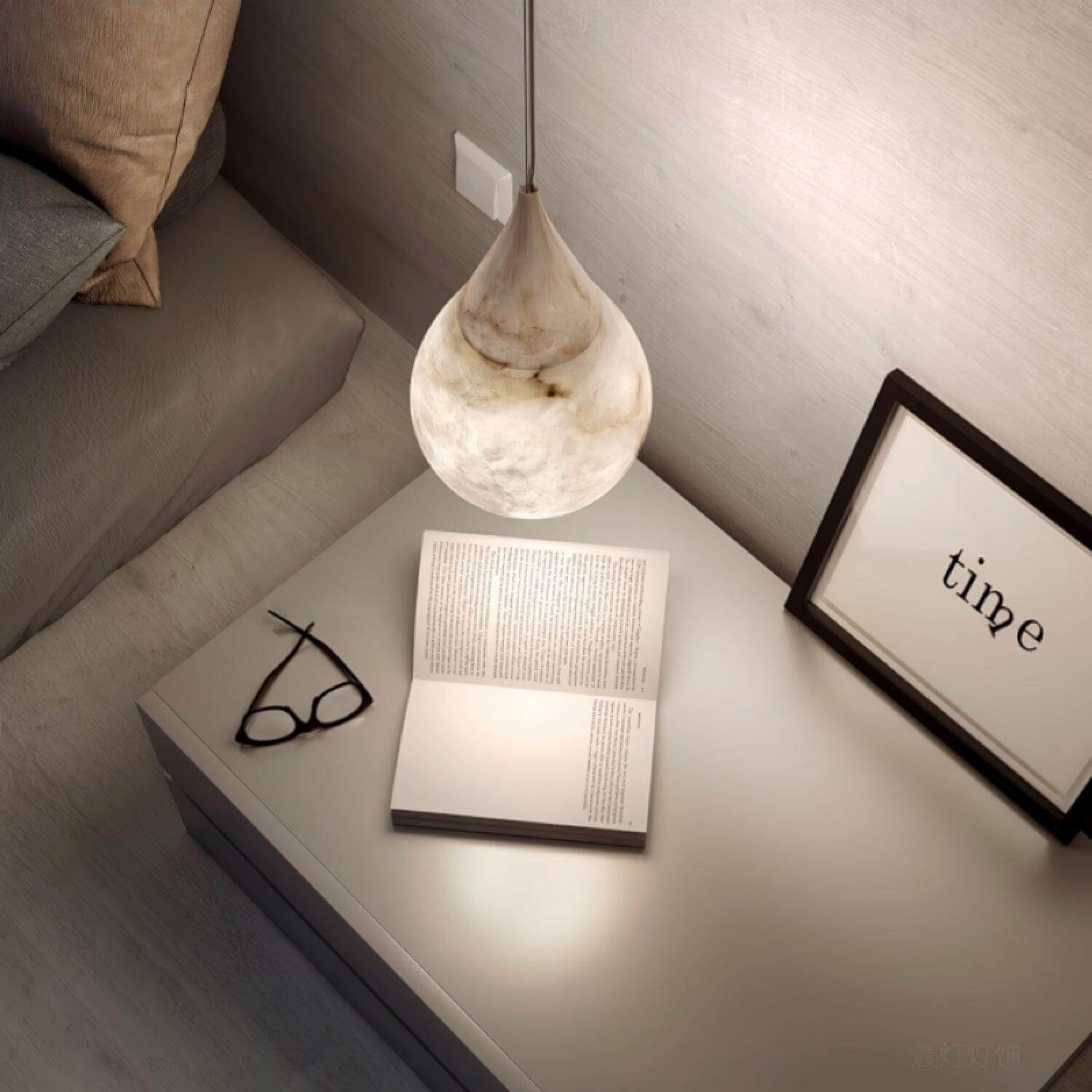 Raindrop Alabaster Pendant Light