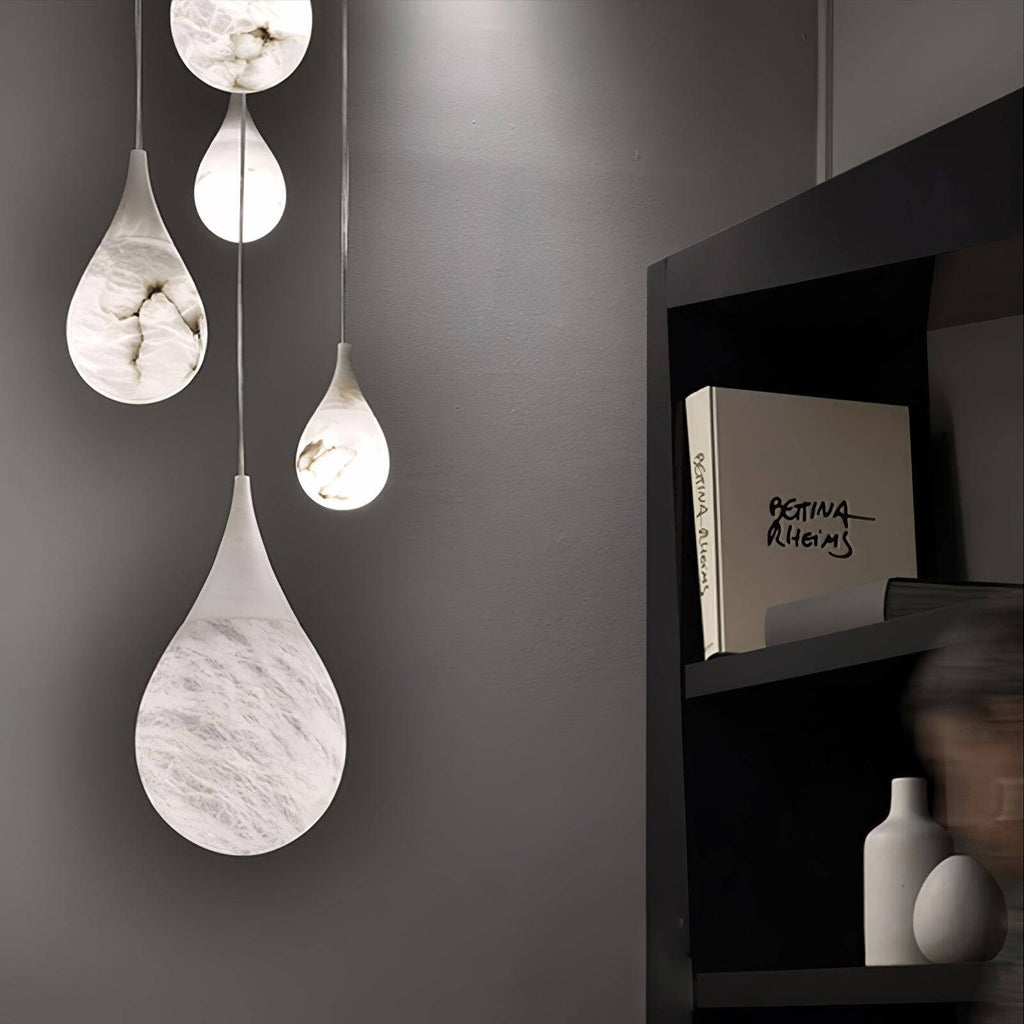 Raindrop Alabaster Pendant Light
