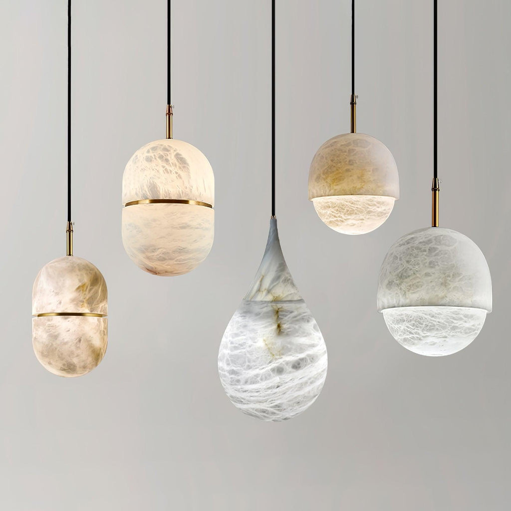 Raindrop Alabaster Pendant Light