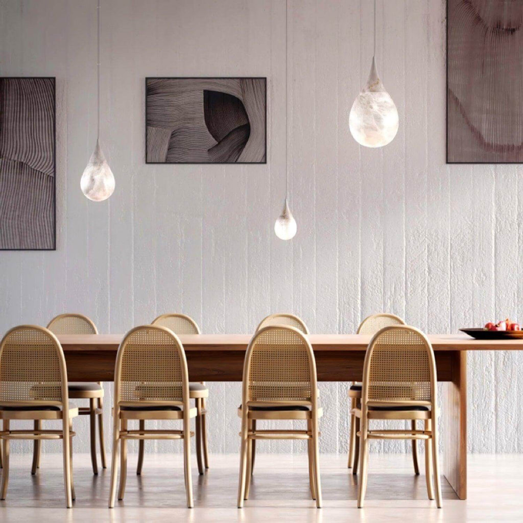 Raindrop Alabaster Pendant Light