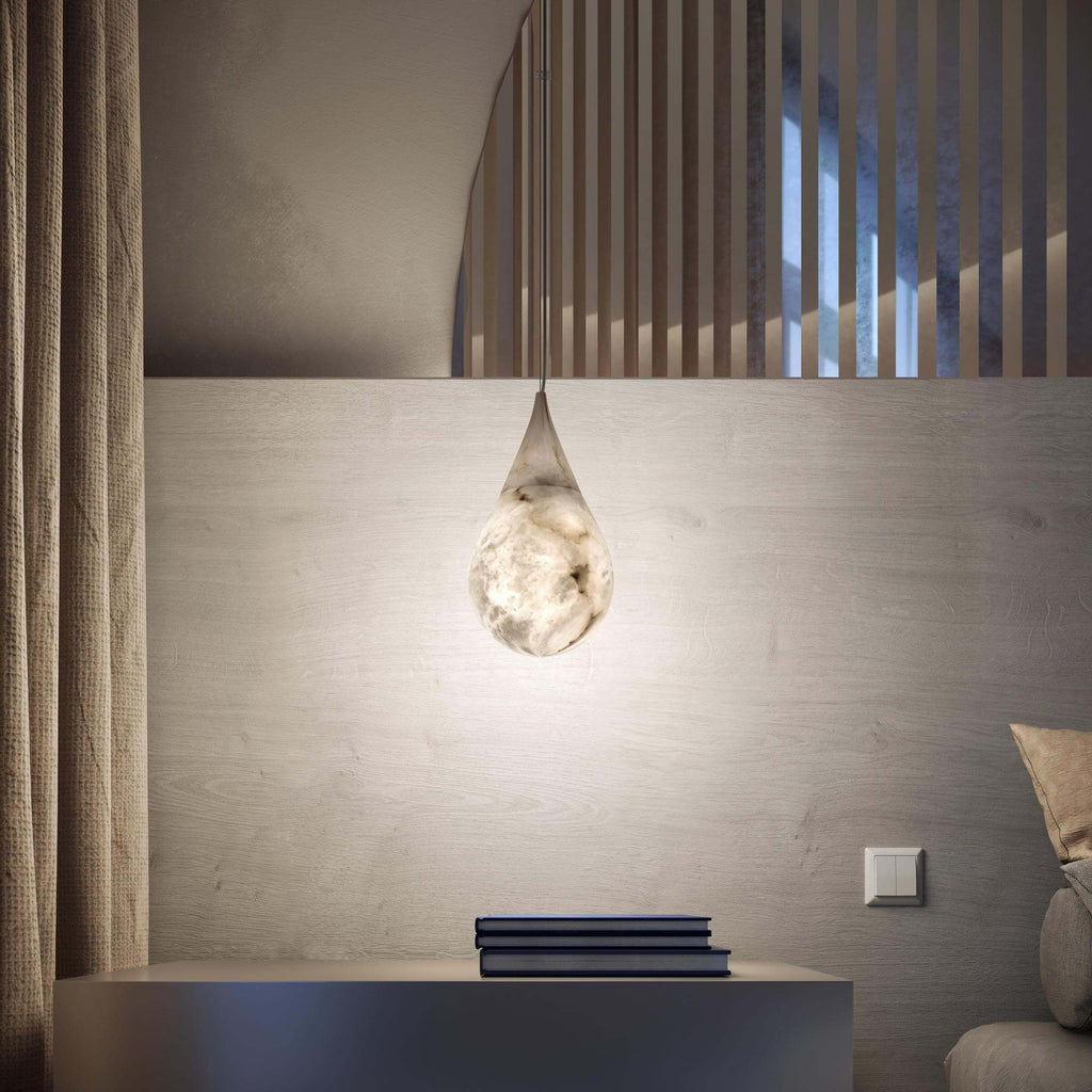 Raindrop Alabaster Pendant Light