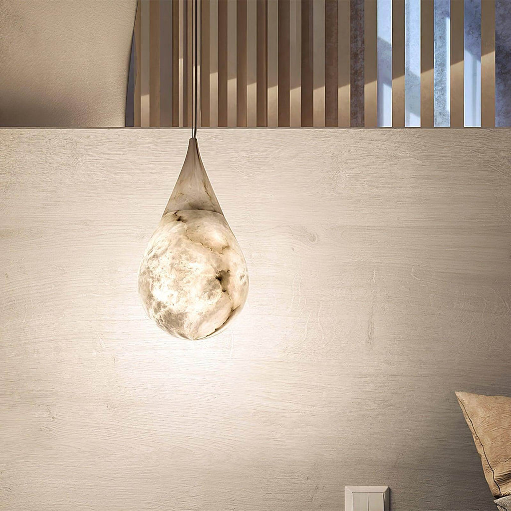 Raindrop Alabaster Pendant Light