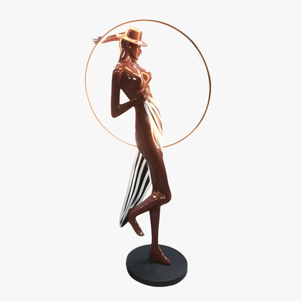 Mireva Sculptural Floor Lamp