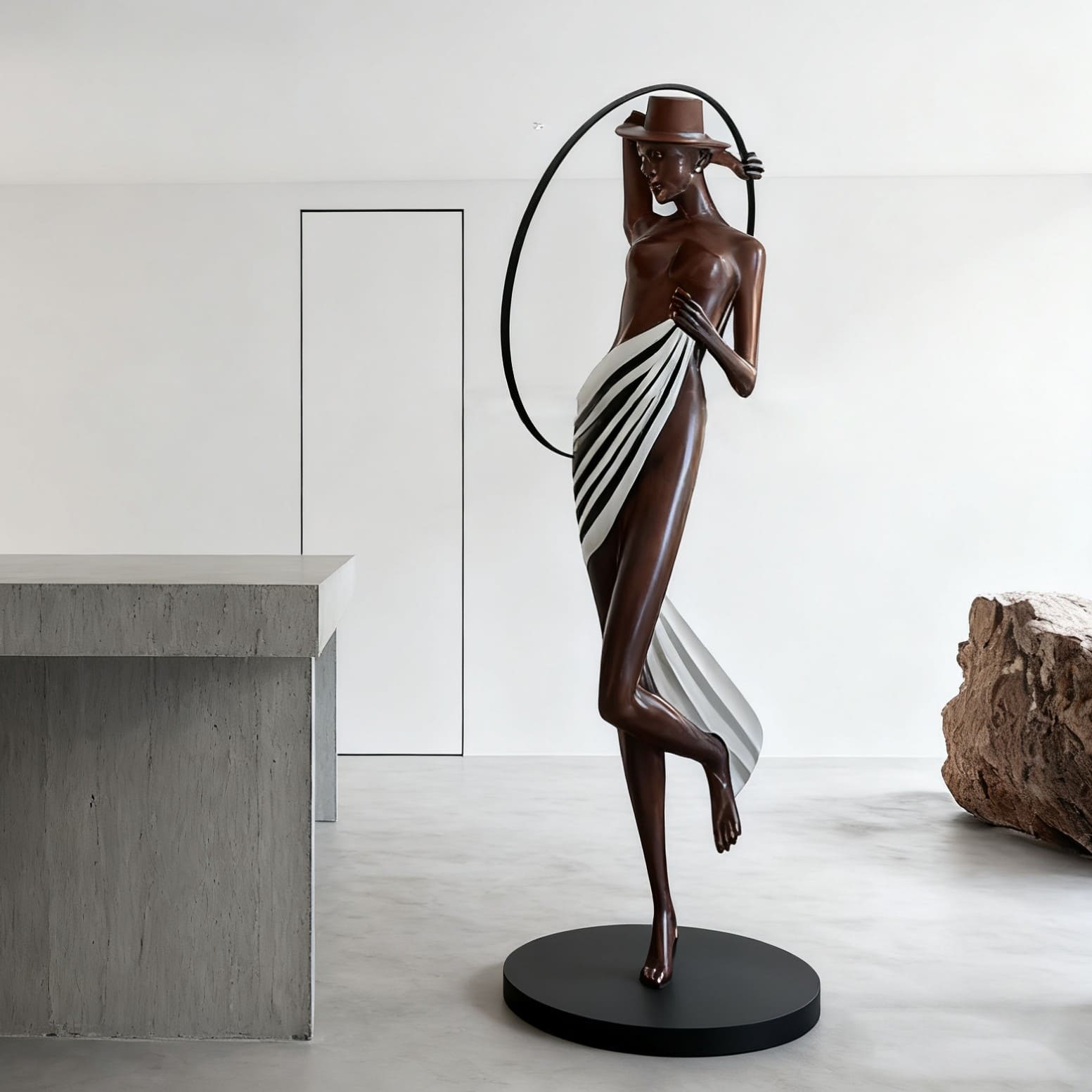Mireva Sculptural Floor Lamp