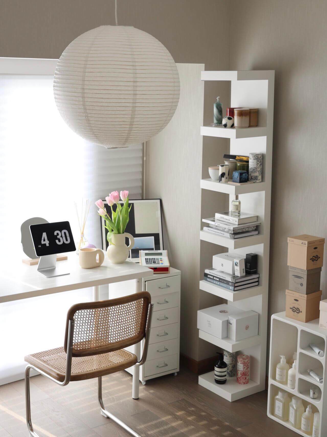 Rice Paper Round A Pendant Light