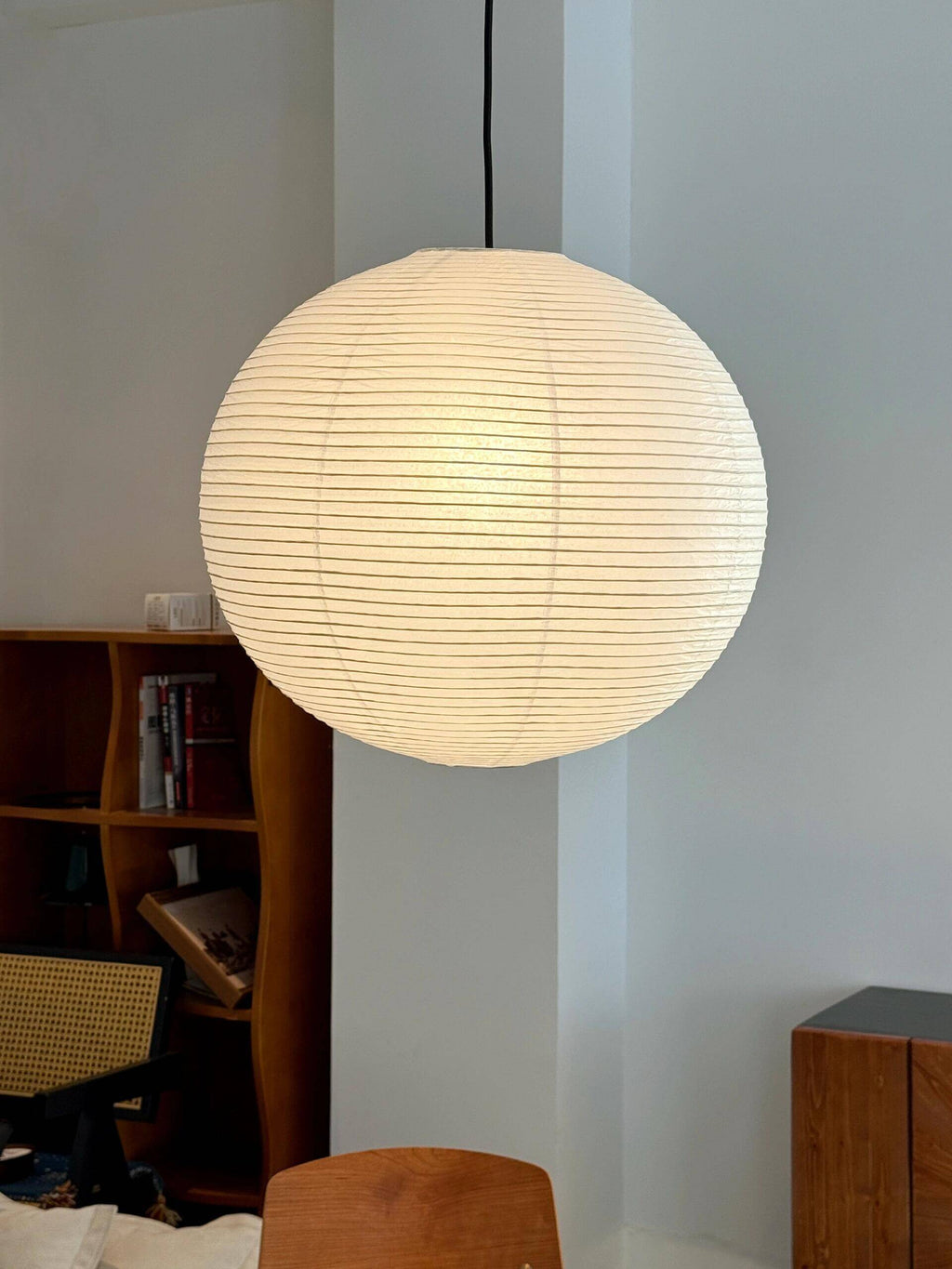 Rice Paper Round A Pendant Light