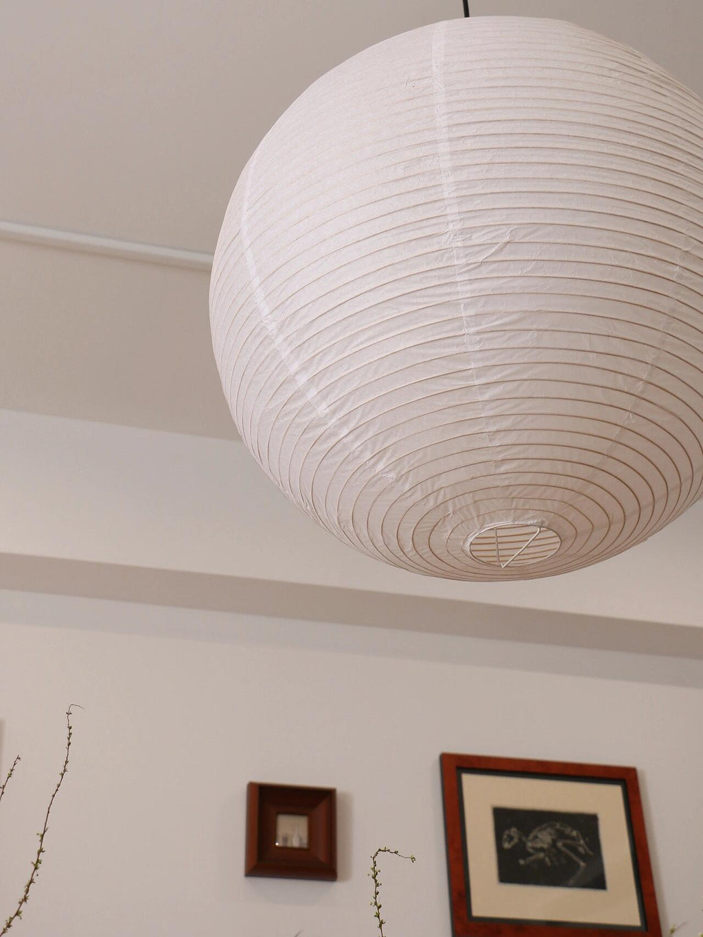 Rice Paper Round A Pendant Light