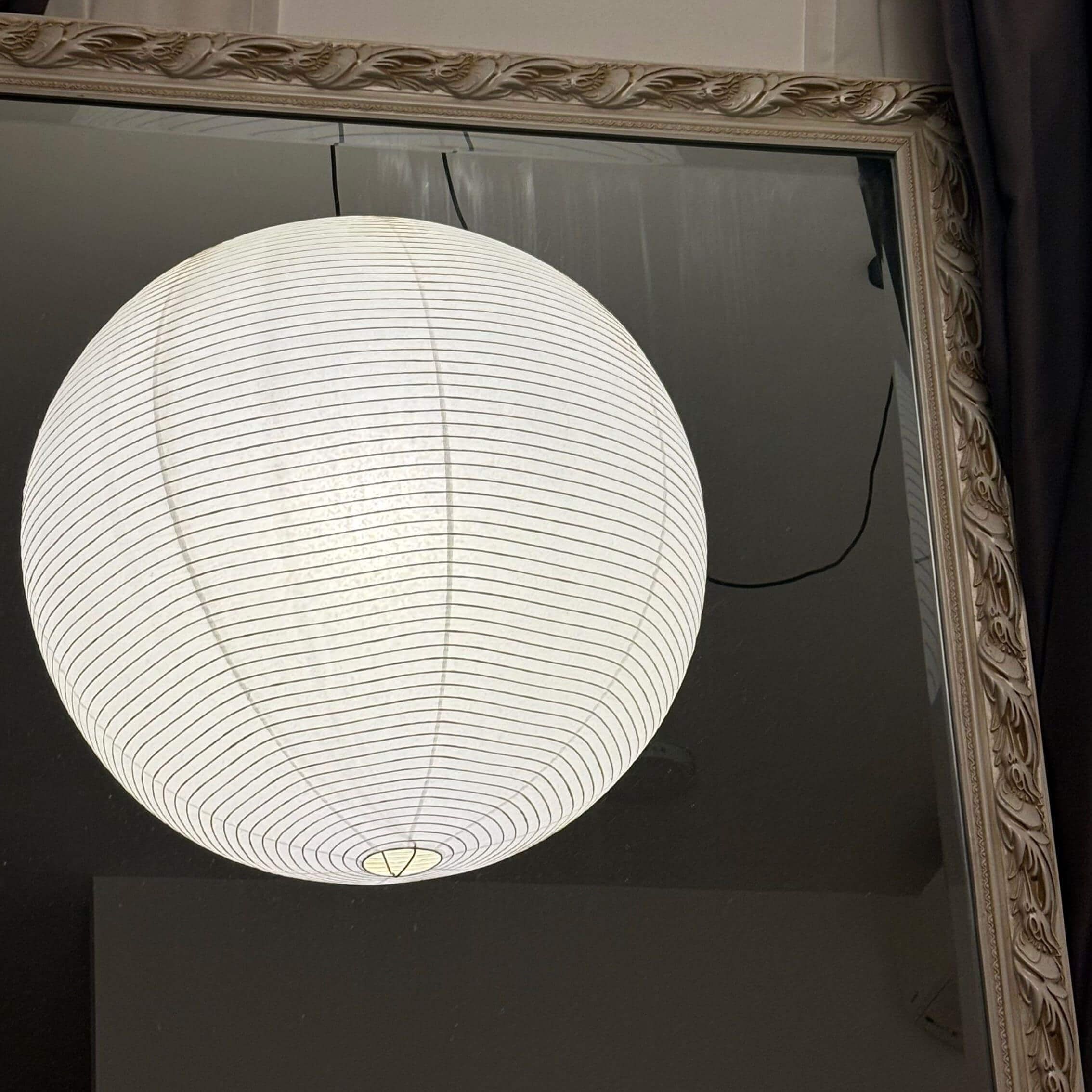 Rice Paper Round A Pendant Light