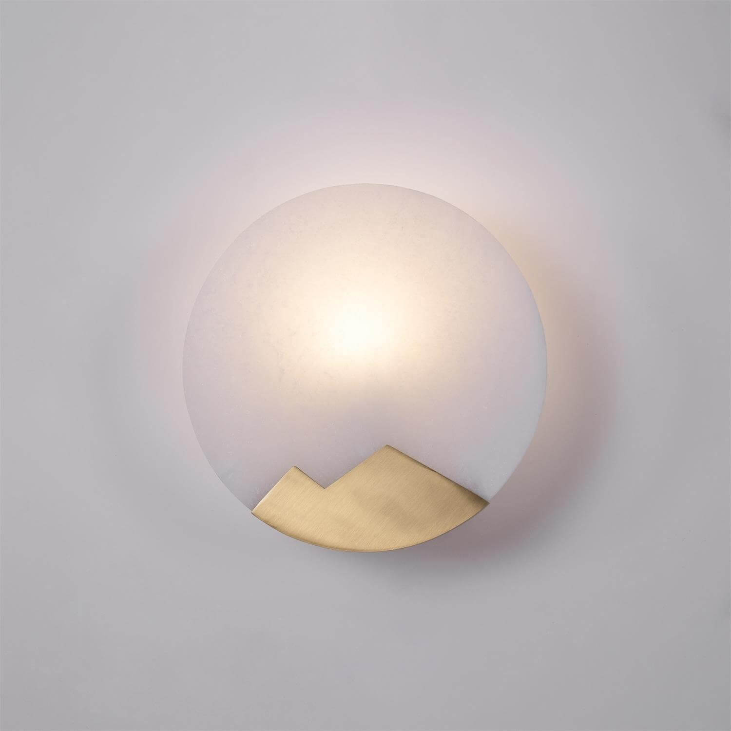 Modern Alabaster Wall Light
