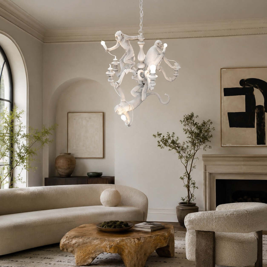 Monkey Chandelier