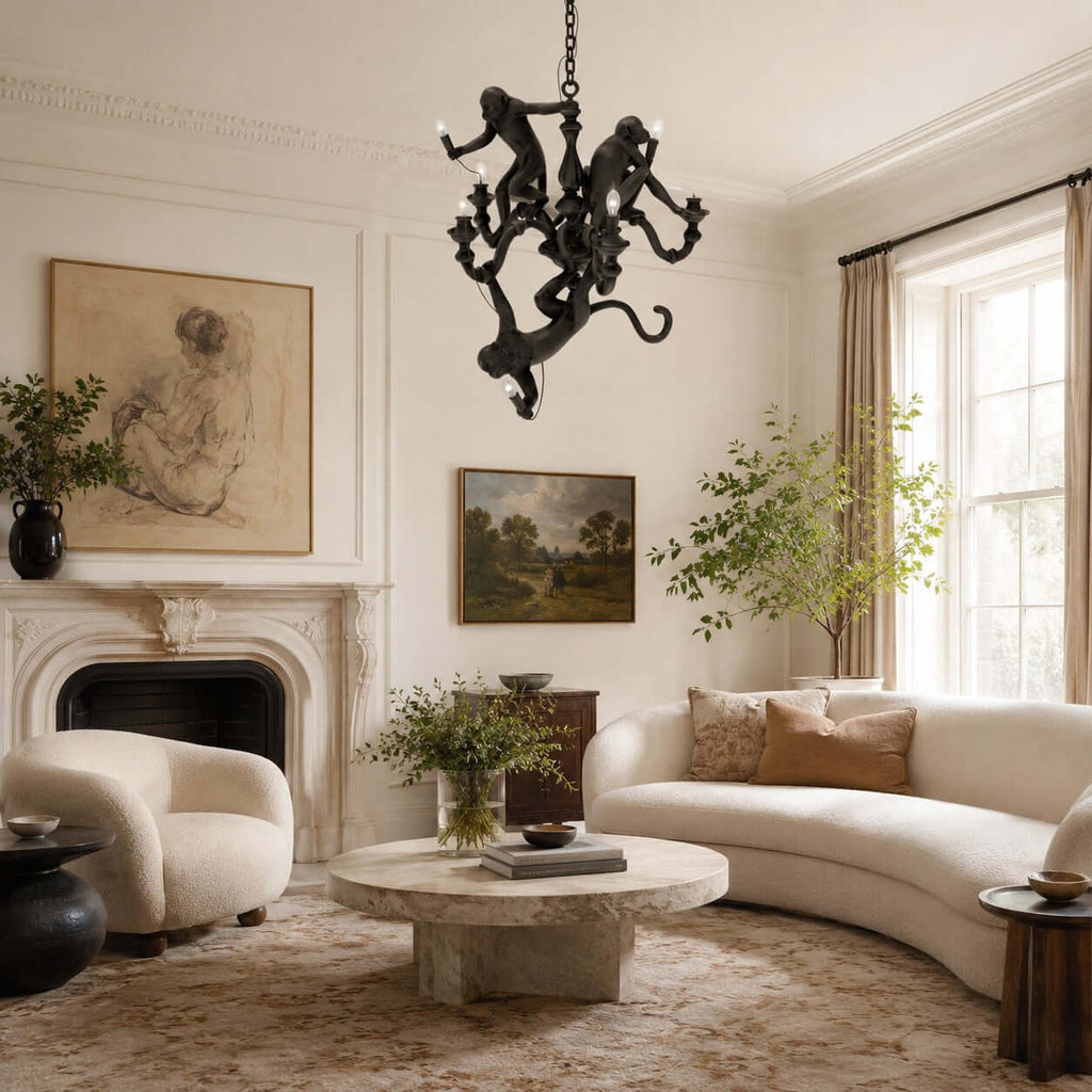 Monkey Chandelier