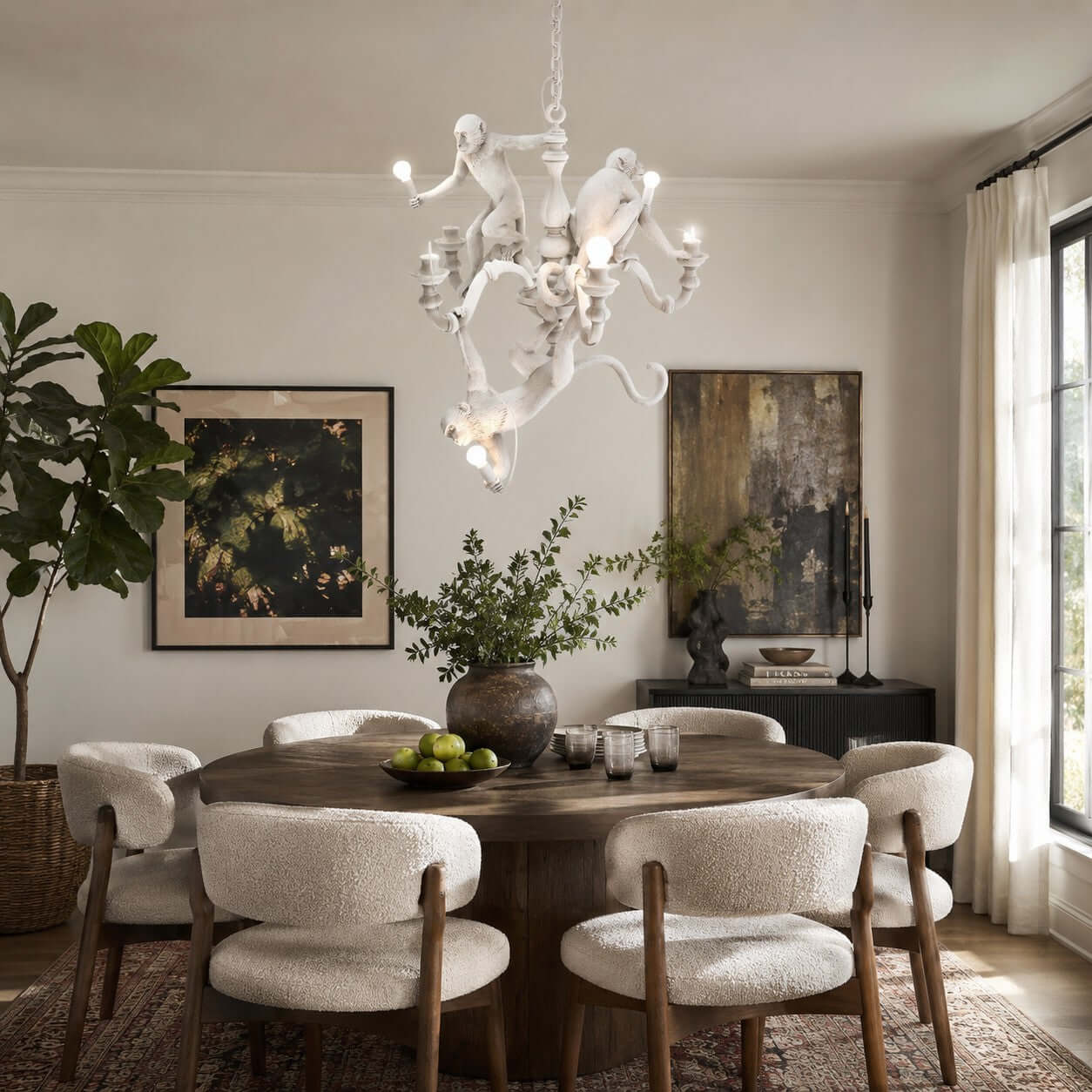 Monkey Chandelier