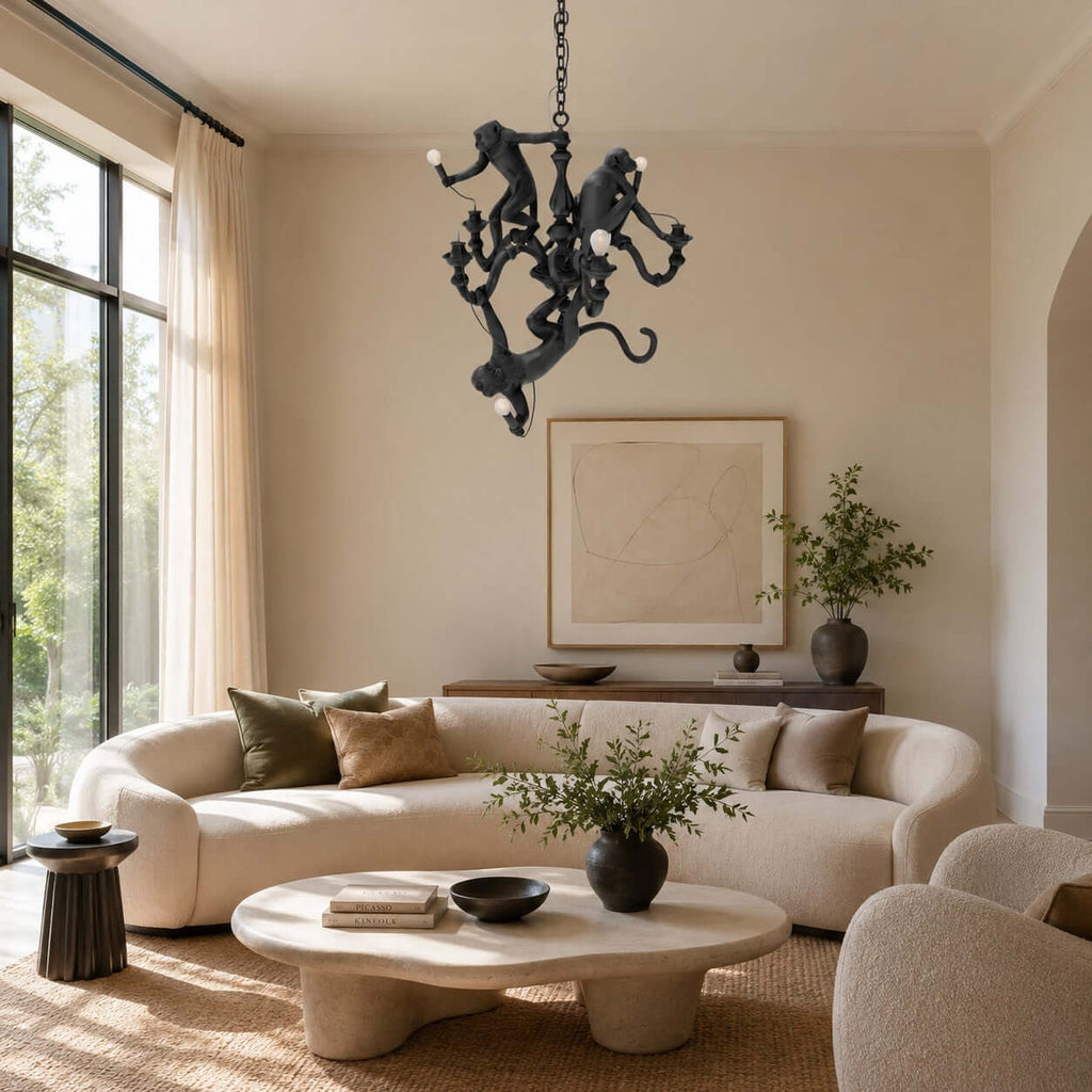 Monkey Chandelier