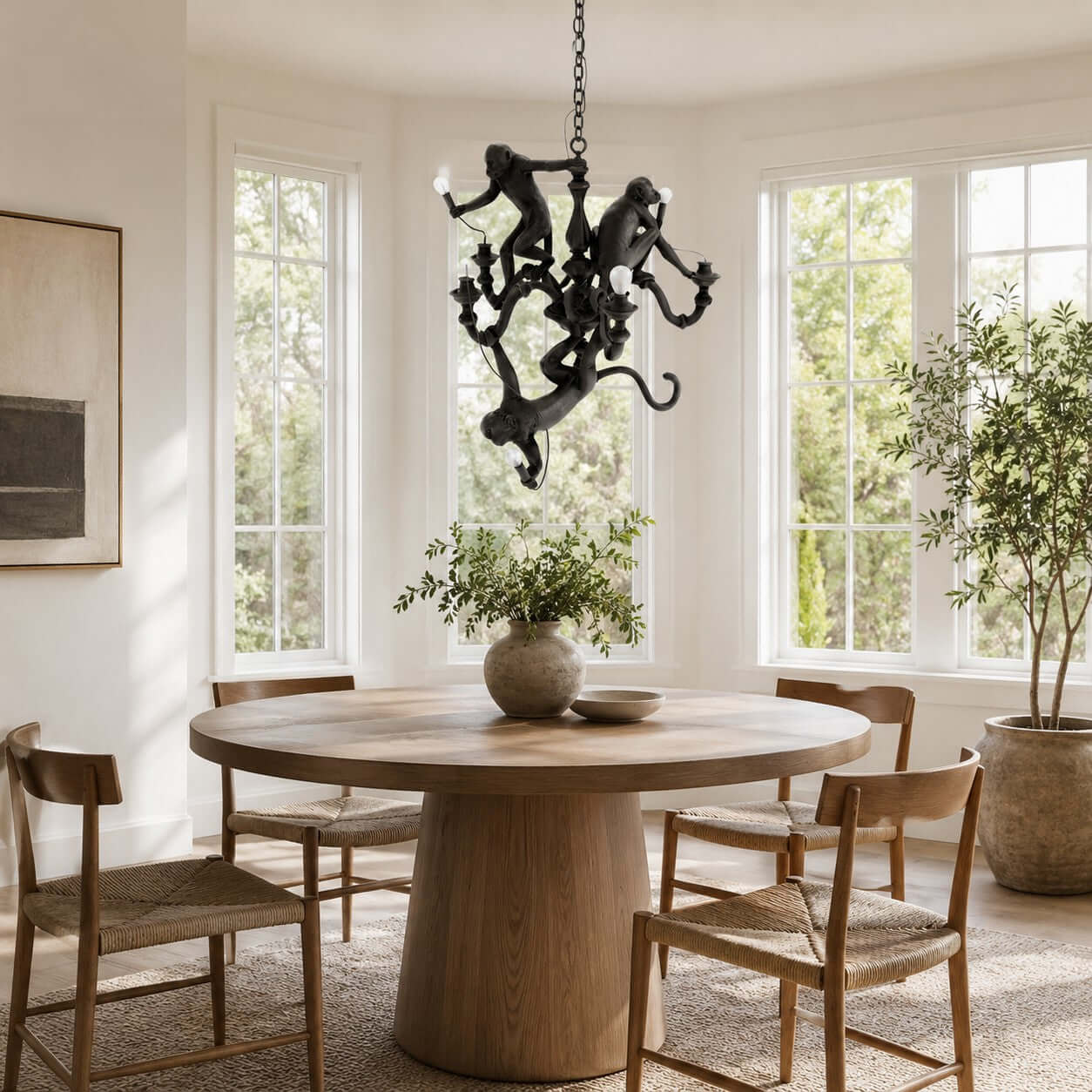 Monkey Chandelier