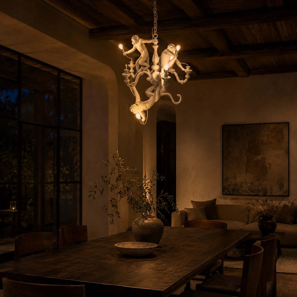 Monkey Chandelier