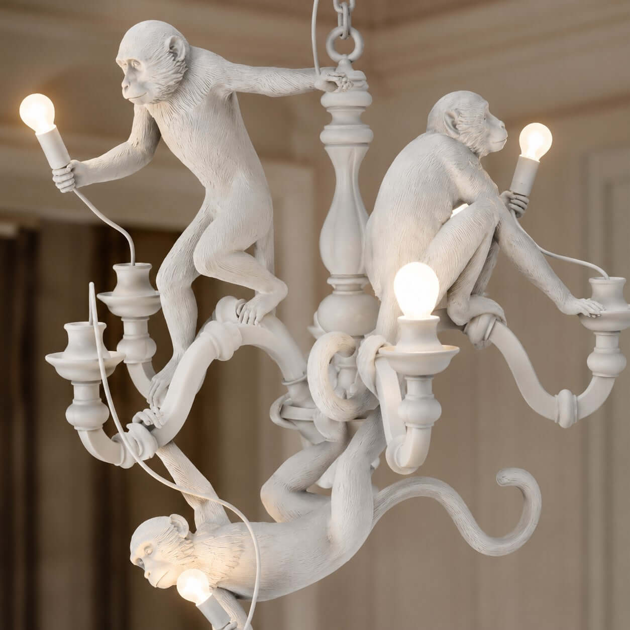 Monkey Chandelier