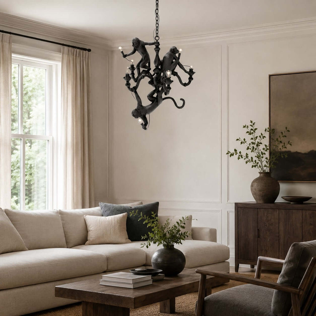 Monkey Chandelier