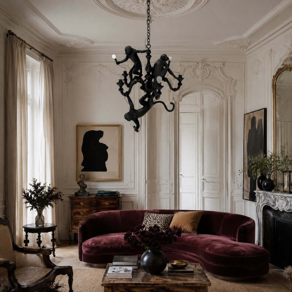 Monkey Chandelier