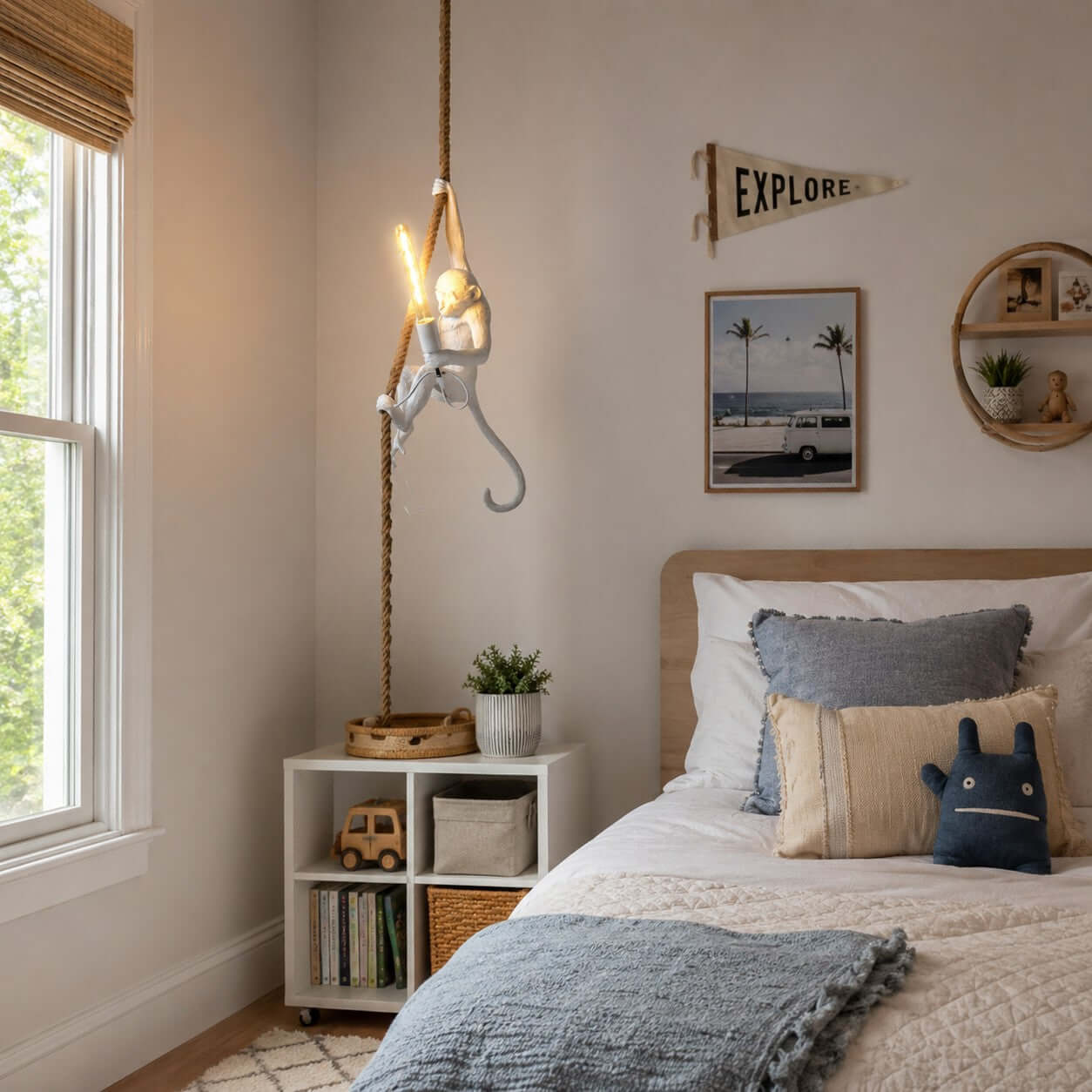 Monkey Pendant Lamp