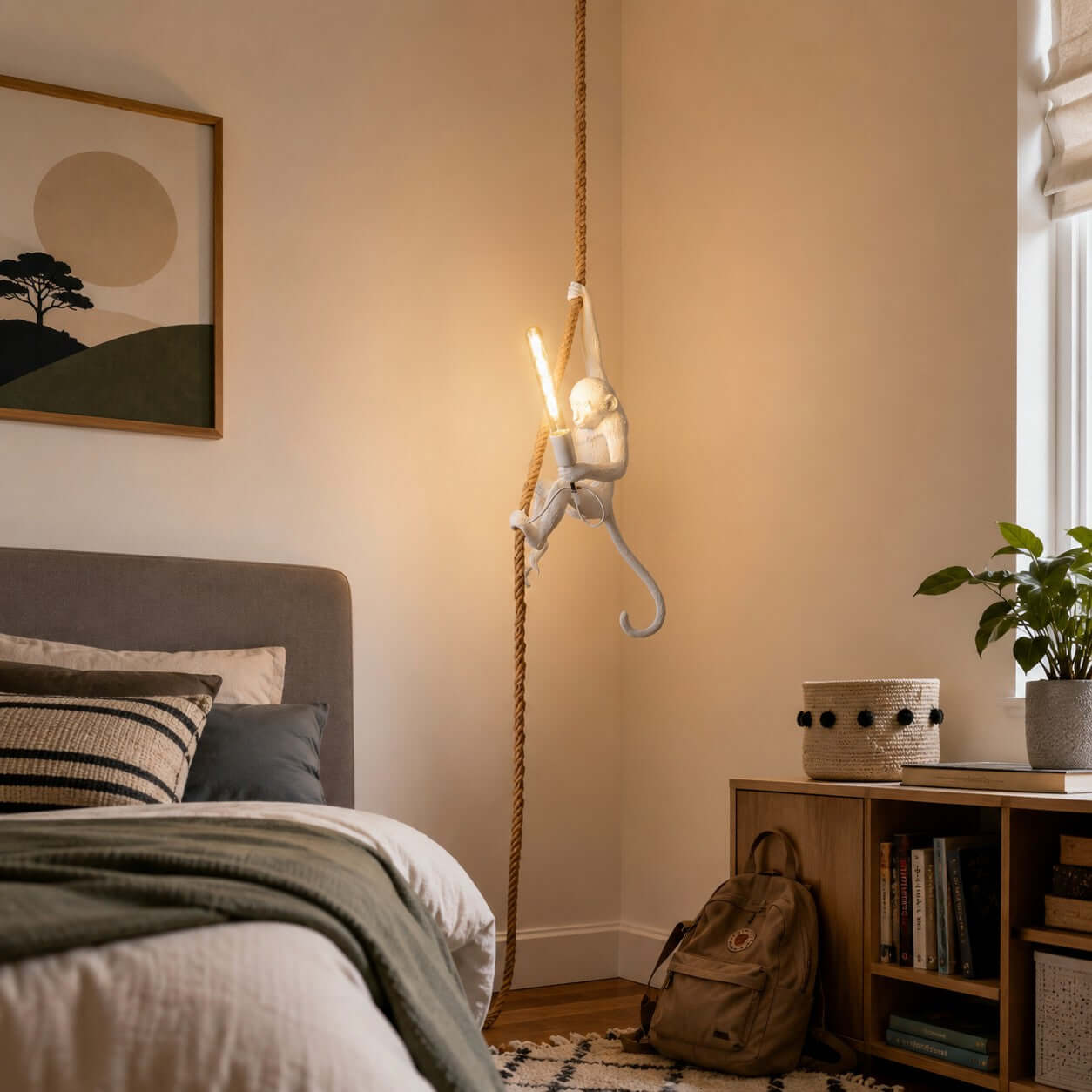 Monkey Pendant Lamp