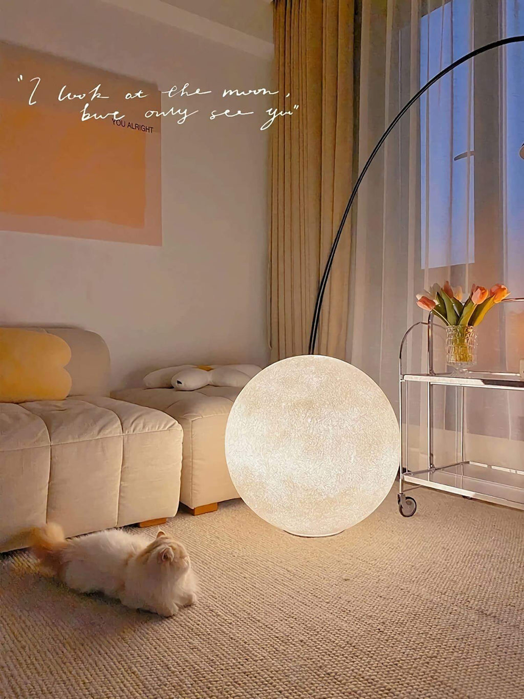 Moon Floor Lamp