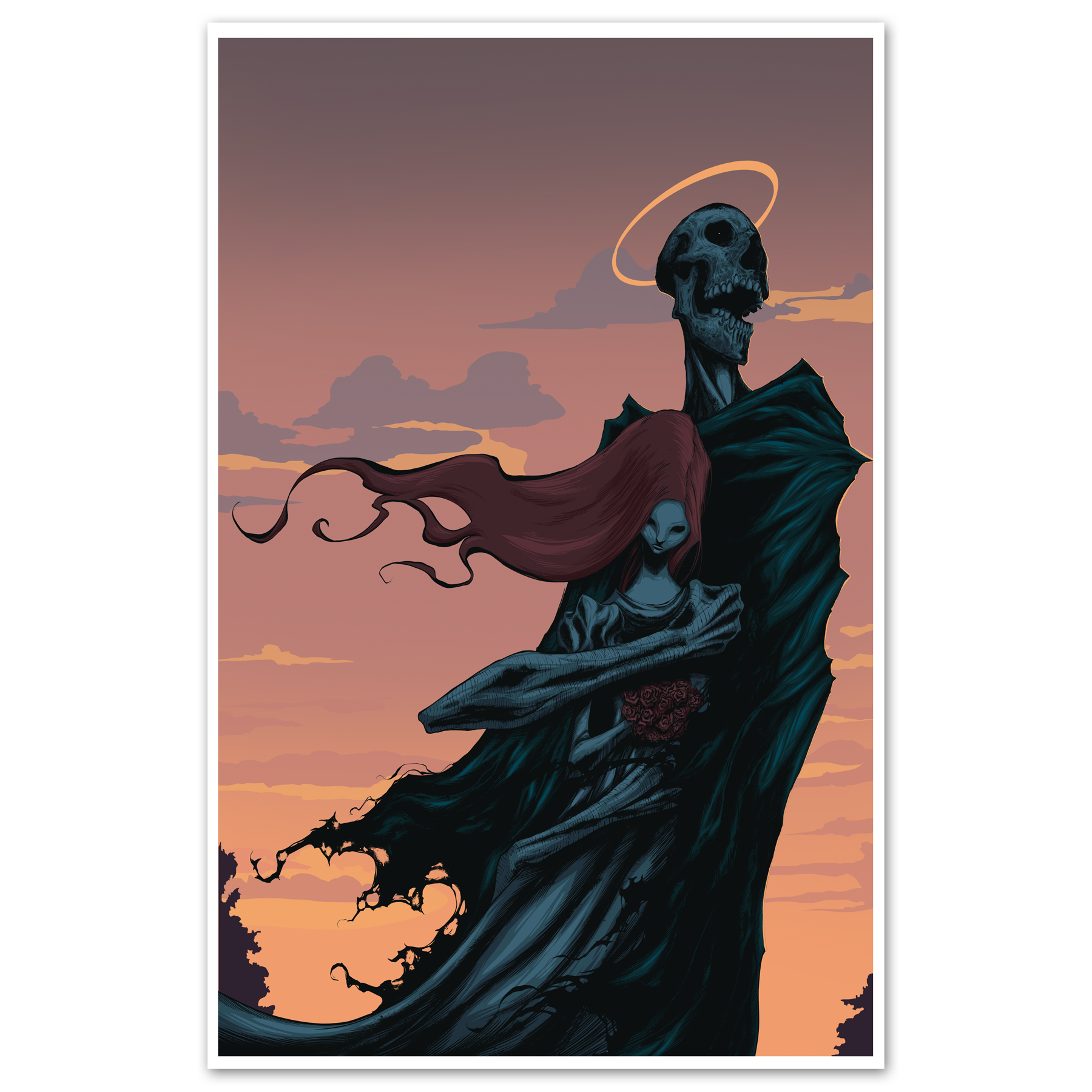 Mourning Death Variant Print