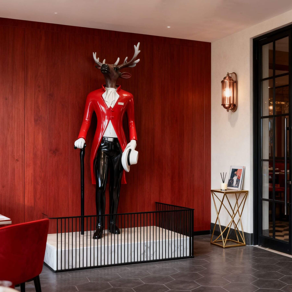 Mr. Deer Sculpture