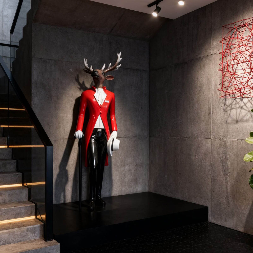 Mr. Deer Sculpture
