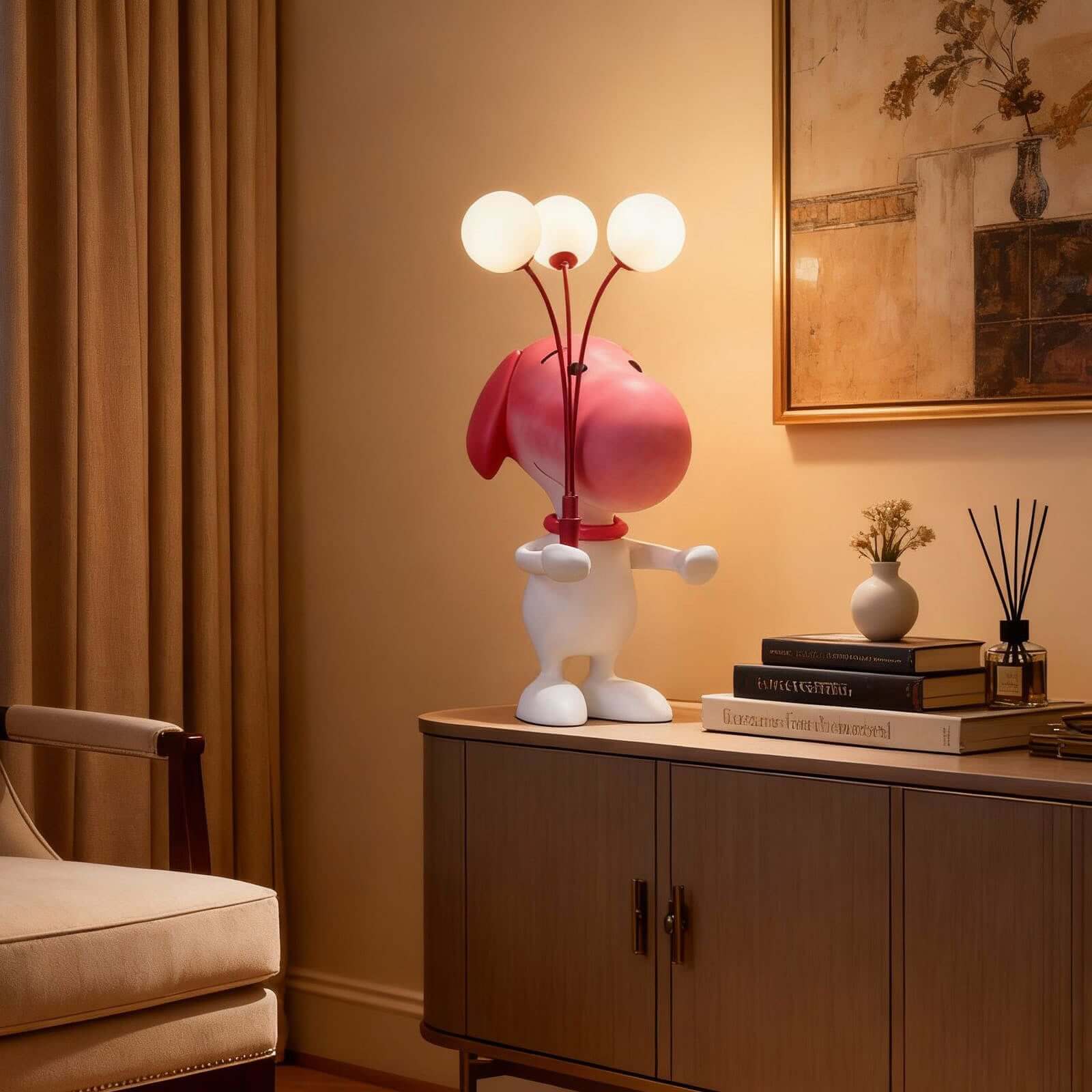Mupito Sculpture Table Lamp