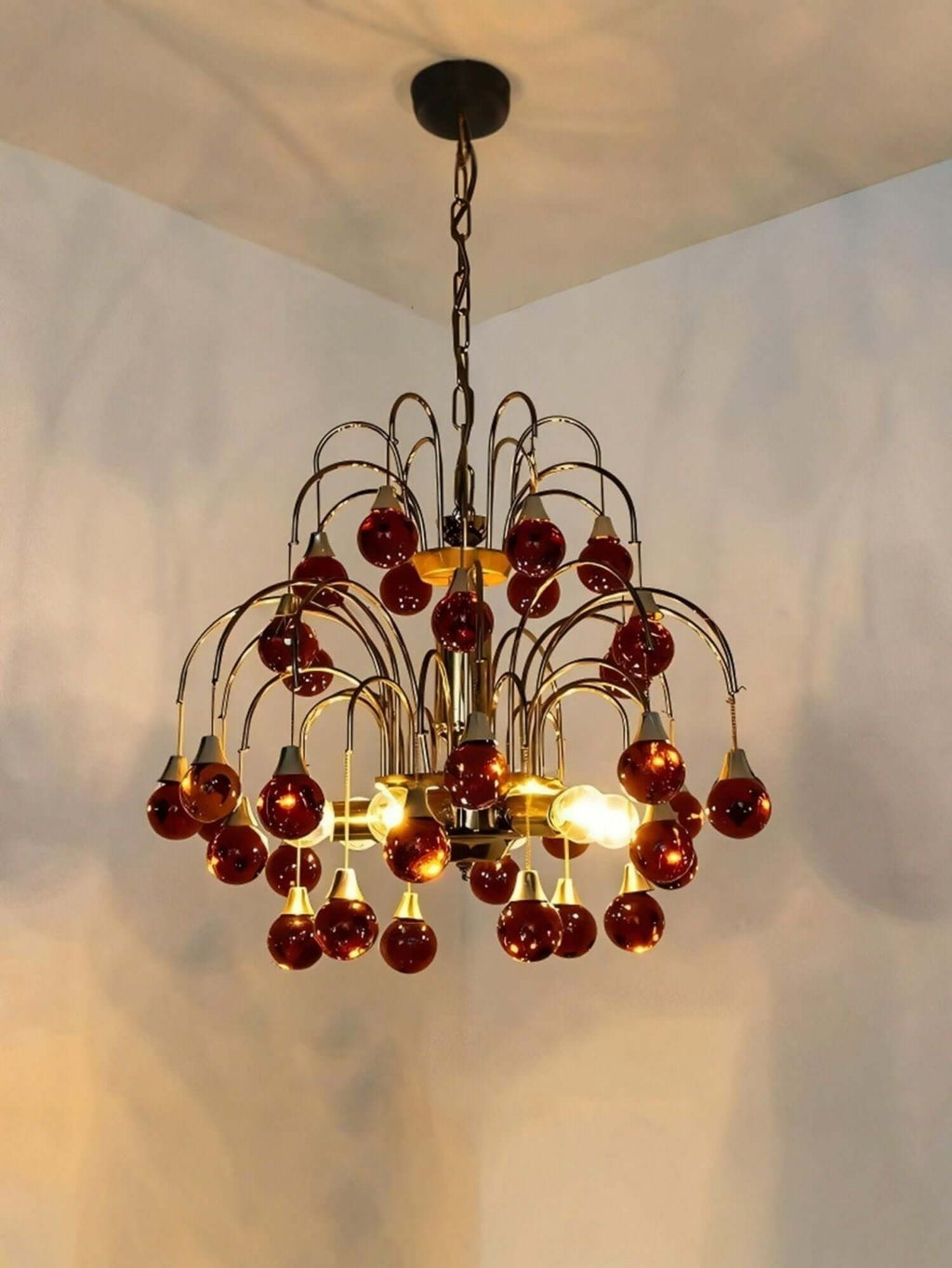 Murano Cherry Chandelier
