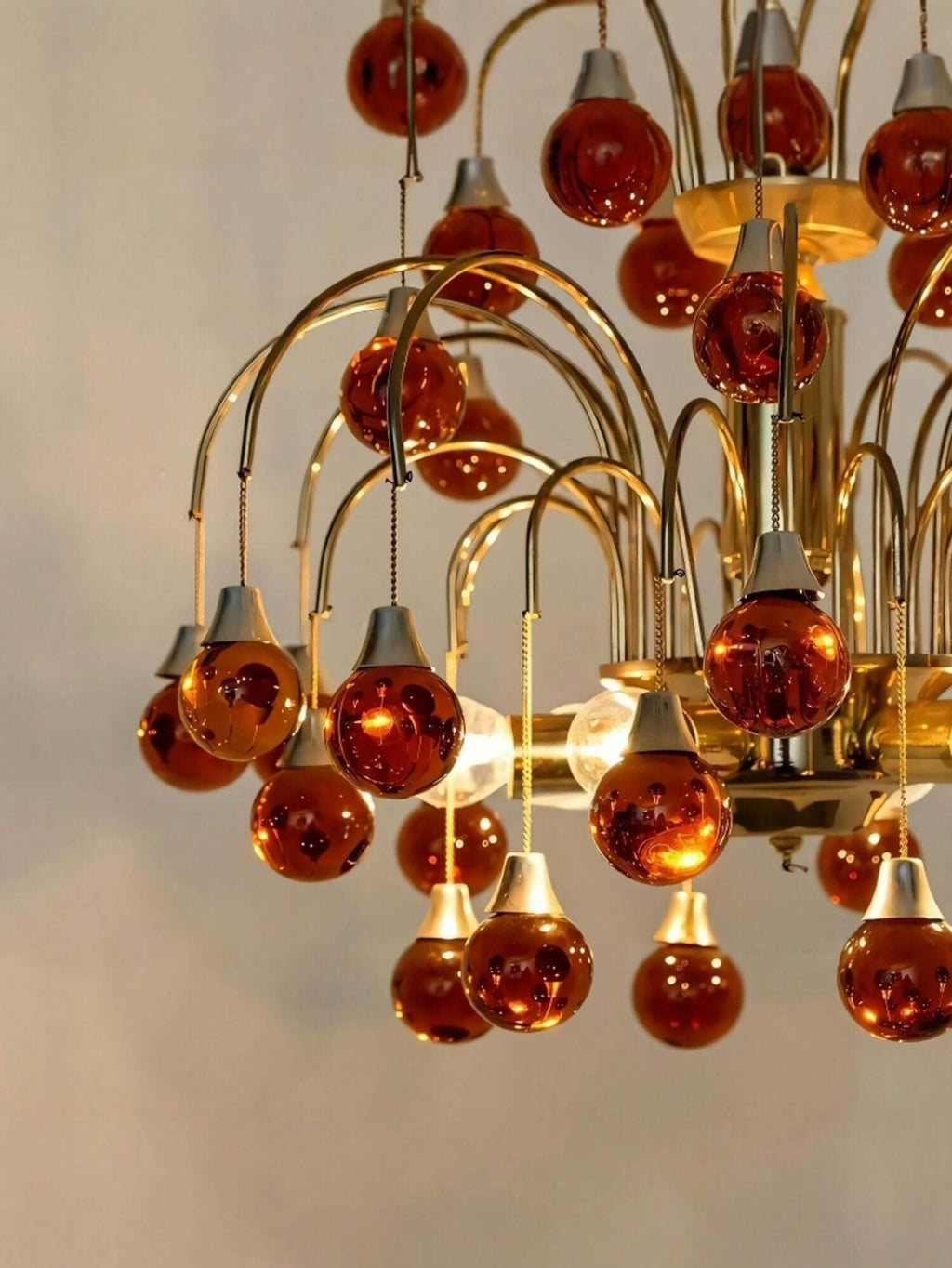 Murano Cherry Chandelier