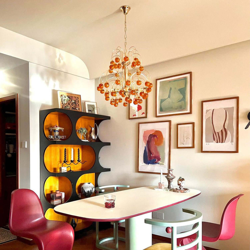 Murano Cherry Chandelier