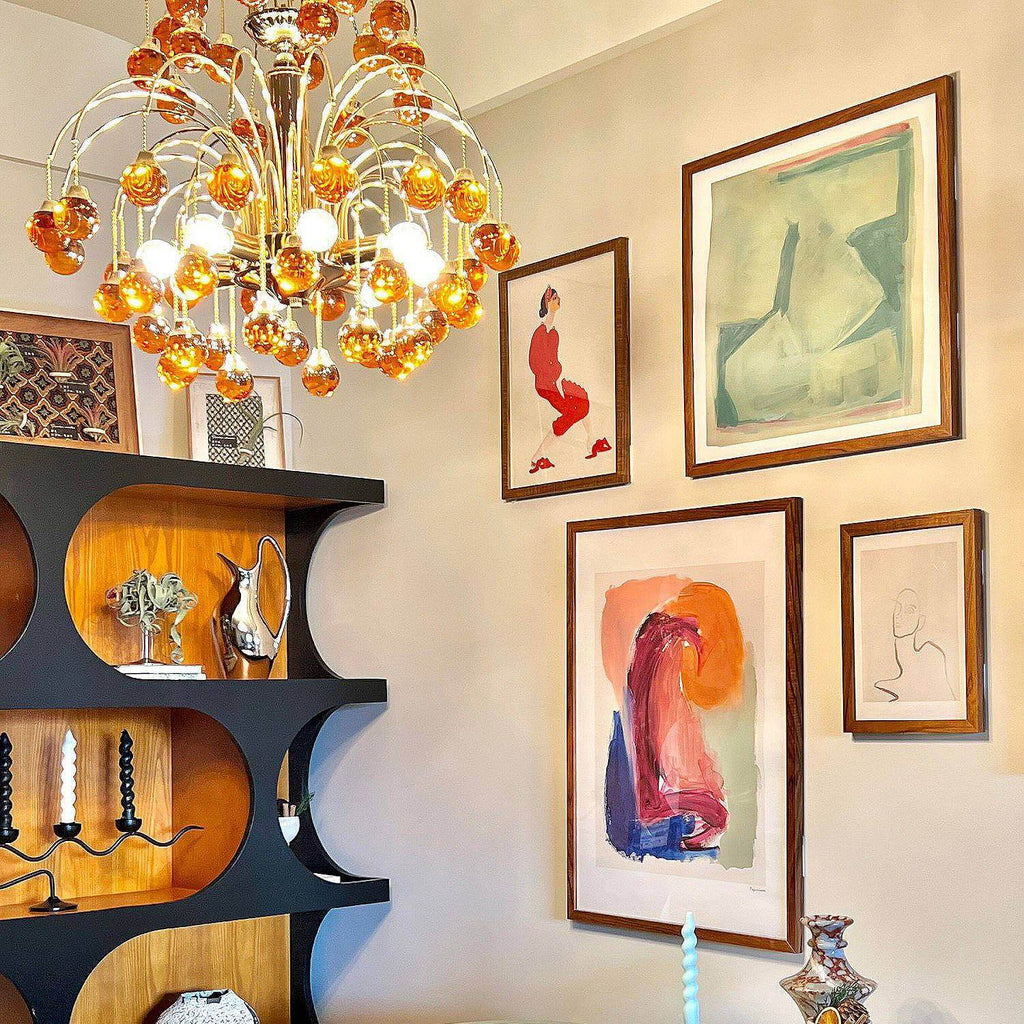 Murano Cherry Chandelier