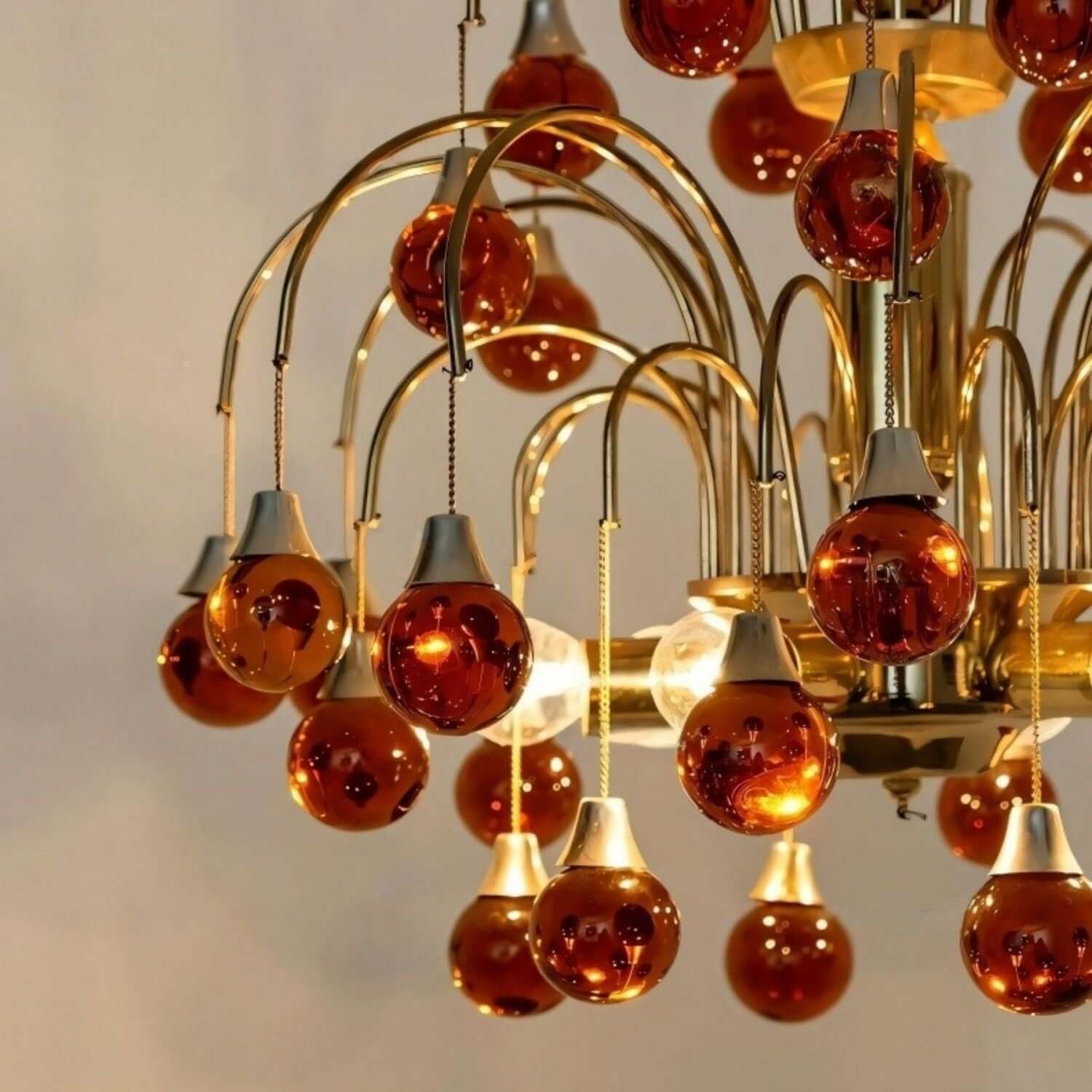 Murano Cherry Chandelier